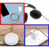 Spiral Cable Protector Sleeve for Earphone Cable, Flexible Cord Saver Wrap (1 Pc)