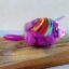 BrushUnicorn-03 Kids Unicorn Hair Brush – Soft Detangling Plush for Gentle Grooming