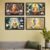 Lord Buddha Wall Painting – Spiritual Decor with Wooden Frame