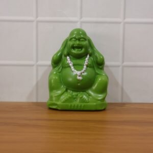 Laughing Buddha Money Bank – Decorative Coin Saving Box for Wealth