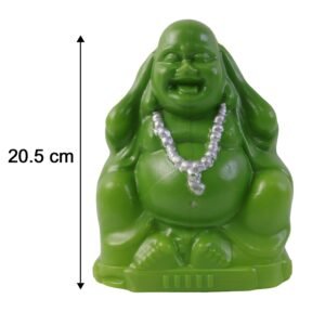Laughing Buddha Money Bank – Decorative Coin Saving Box for Wealth