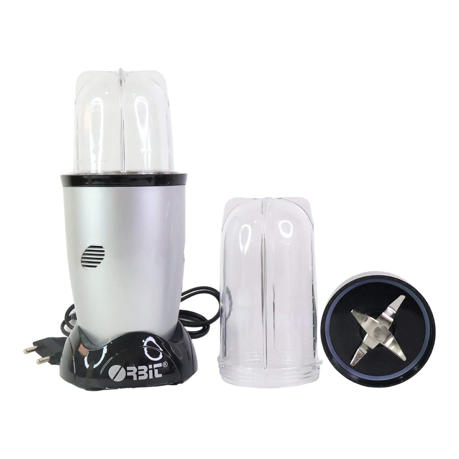 Orbit 400W Multi-Purpose Bullet Mixer – Compact Blender with Dual Jars