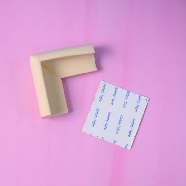 BumperCorner-05 Soft Foam Corner Protectors – Child Safety Padding with Adhesive Tape