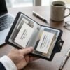 Card Holder Wallet – Slim, Durable PU Leather Organizer for Cards