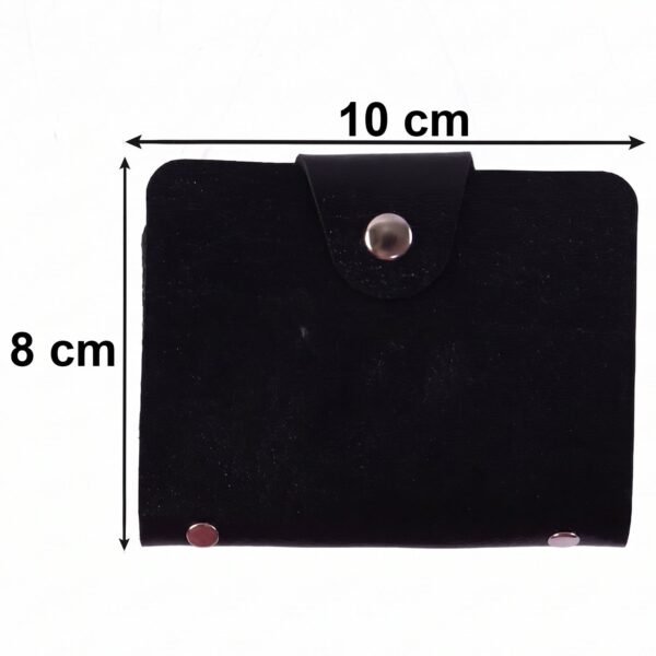 Card Holder Wallet – Slim, Durable PU Leather Organizer for Cards
