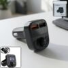 Wireless Car Charger – Dual USB Fast Charging & Handsfree Use