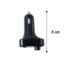 Wireless Car Charger – Dual USB Fast Charging & Handsfree Use