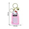Cartoon Cat Calculator Keychain – Portable Mini Digital Calculator