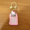 Cartoon Cat Calculator Keychain – Portable Mini Digital Calculator
