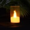 LED Flameless Candles – Set of 24 with Transparent Covers for Safe Home Ambience