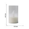 LED Flameless Candles – Set of 24 with Transparent Covers for Safe Home Ambience