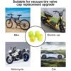 Luminous Tyre Valve Caps – Glow-in-Dark, Universal Fit | RaceVault