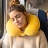U-Shaped Travel Neck Pillow, Cute Capybara Soft Plush Pillow for Travel (1 Pc)