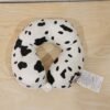U-Shaped Travel Neck Pillow, Cute Cow Print Soft Plush Pillow for Travel (1 Pc)