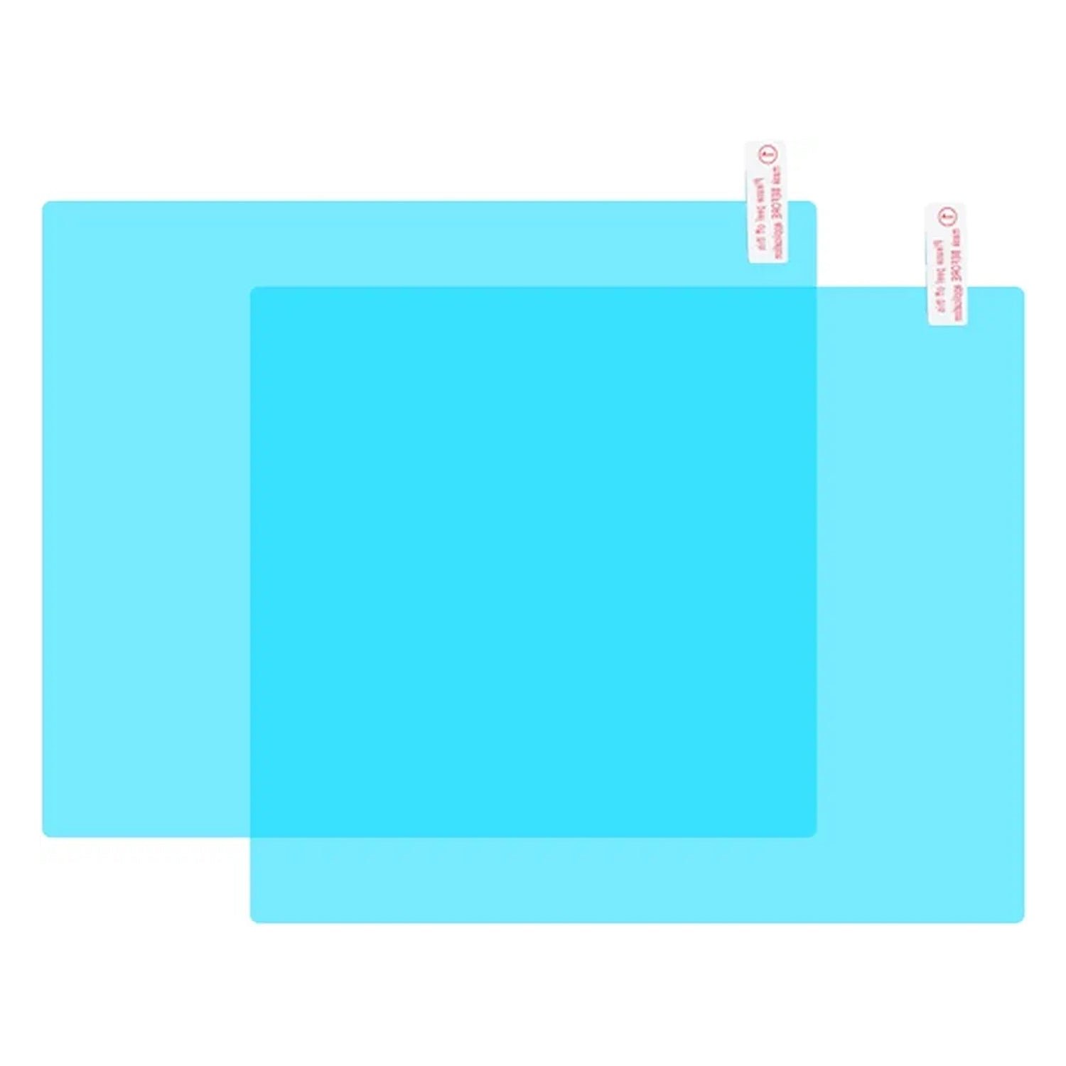 Mirror Protection Film Set – Anti-Fog & Waterproof 2-Piece 20×18 cm