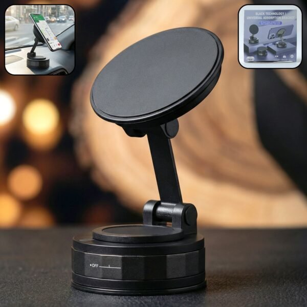 Mobile Phone Holder Stand – 360° Adjustable Magnetic Car & Desk Mount