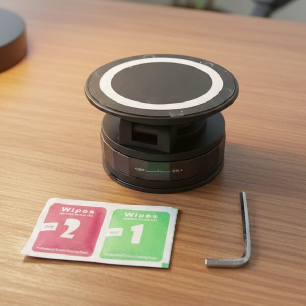 Mobile Phone Holder Stand – 360° Adjustable Magnetic Car & Desk Mount