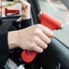 2 in 1 Car Safety Hammer Emergency Window Breaker and Seatbelt Cutter (1 Pc)