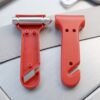 2 in 1 Car Safety Hammer Emergency Window Breaker and Seatbelt Cutter (1 Pc)