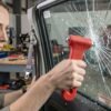 2 in 1 Car Safety Hammer Emergency Window Breaker and Seatbelt Cutter (1 Pc)