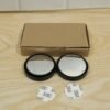 Round Blind Spot Mirror Wide Angle Rear View for Car 360 Degree (2 Pc Set)