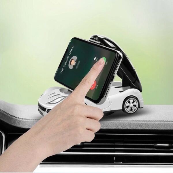 Car Shaped Mobile Phone Holder Stand for Office Desk and Study Table (1 Pc)
