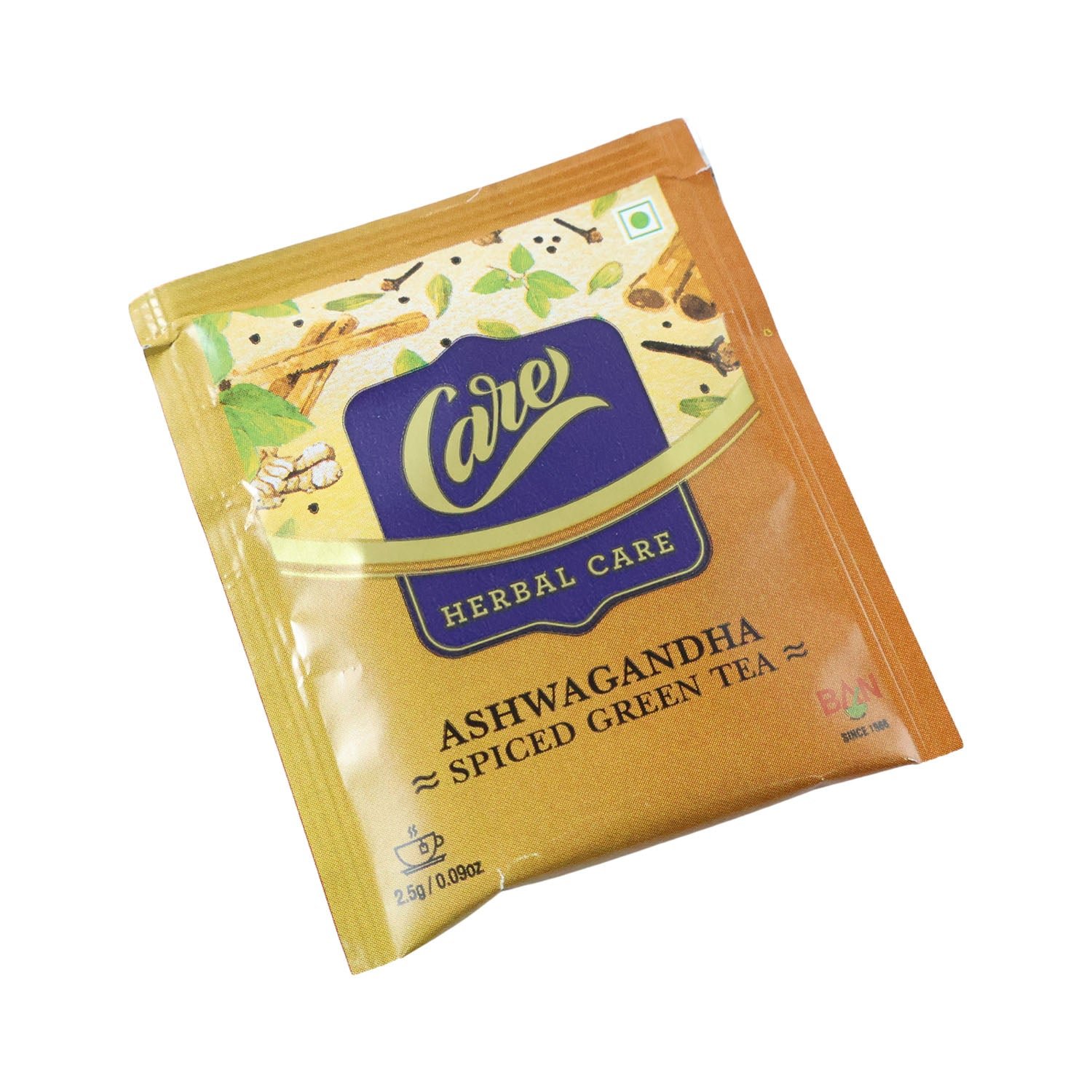 Ashwagandha Spiced Green Tea – Herbal Wellness Infusion Sachets