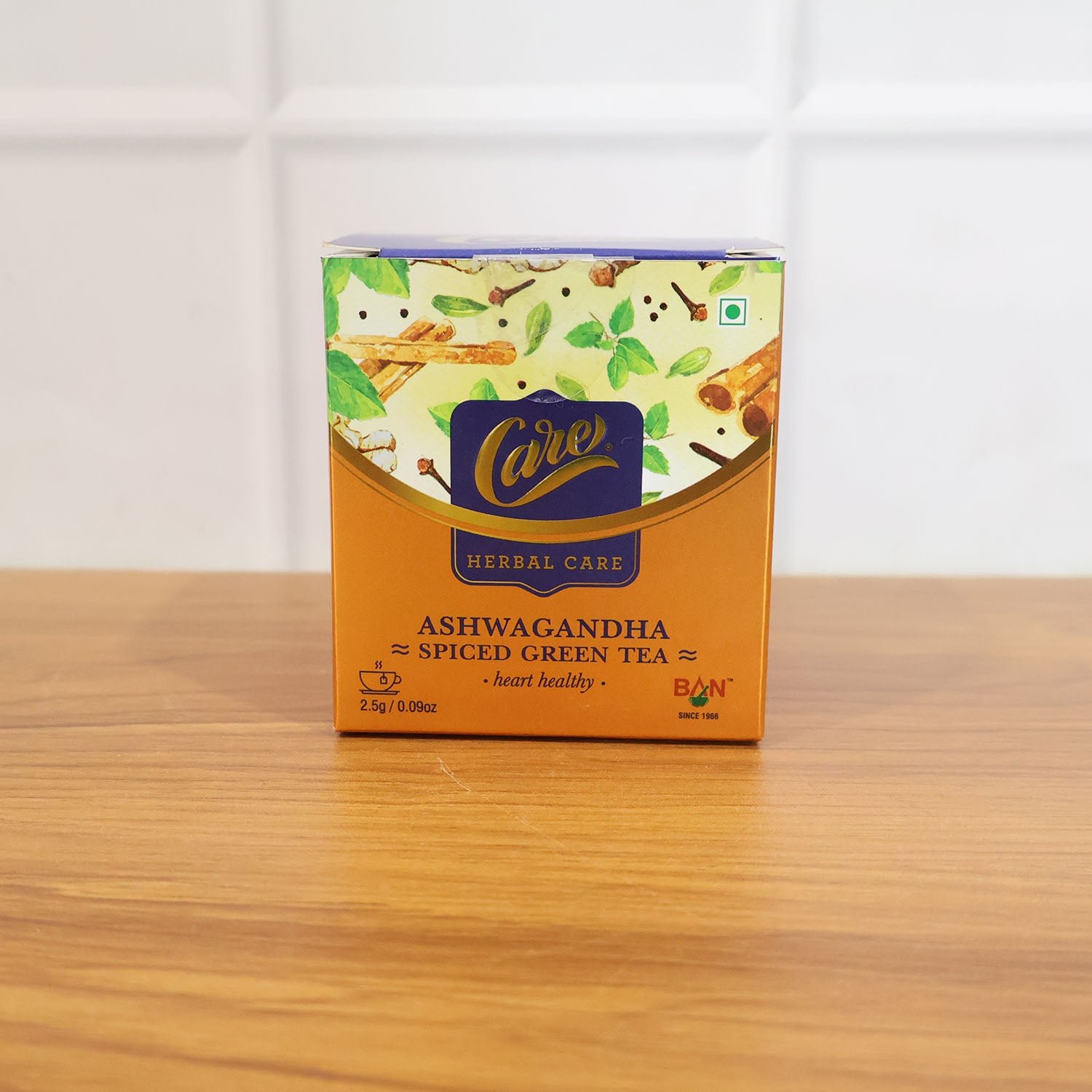 Ashwagandha Spiced Green Tea – Herbal Wellness Infusion Sachets