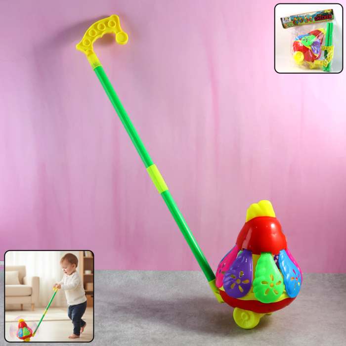 Chicken Push Toy for Toddlers – Interactive Motor Skill Booster