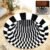 3D Optical Illusion Round Rug – Anti-Skid 60 cm Floor Mat