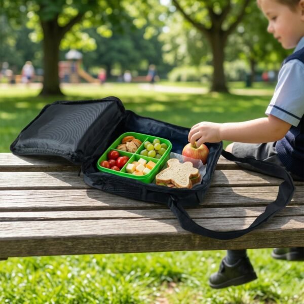 Kids Cartoon Lunch Bag – Compact, Insulated & Easy to Carry