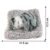 Plush Cat Dashboard Showpiece – Soft Closed-Eye Design