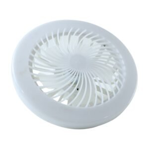 Remote Control Ceiling Fan with Light, E27 Socket LED Lamp Fan for Home (1 Set)