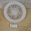 Remote Control Ceiling Fan with Light, E27 Socket LED Lamp Fan for Home (1 Set)