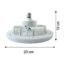 Remote Control Ceiling Fan with Light, E27 Socket LED Lamp Fan for Home (1 Set)