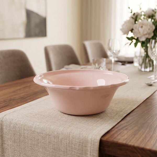 Plastic Serving Bowl Set – Bright, Durable & Unbreakable for Everyday Use