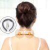 Wireless Electric Neck Massager Cordless Cervical Pulse Massage Device (1 Pc)