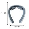 Wireless Electric Neck Massager Cordless Cervical Pulse Massage Device (1 Pc)