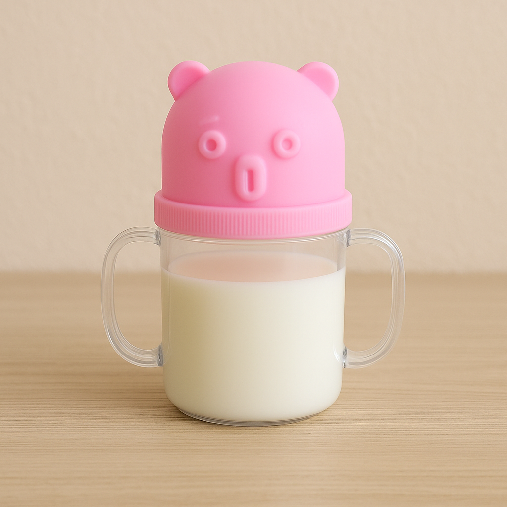 Baby Milk Sippy Mug – Leakproof 250ml Nursing Cup | Feedora