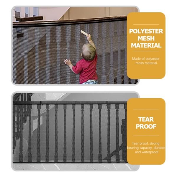 Kids Balcony Safety Net – Heavy Duty Child & Pet Protection 6x90m
