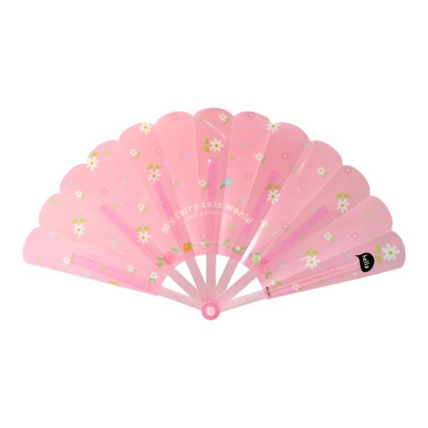 Foldable Hand Fan for Men Lightweight Pocket Size Portable Cooling (1 Pc)