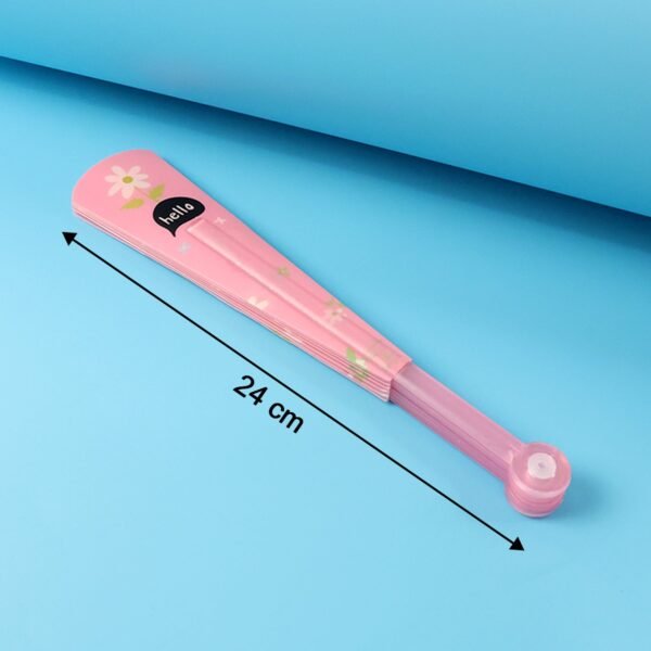 Foldable Hand Fan for Men Lightweight Pocket Size Portable Cooling (1 Pc)