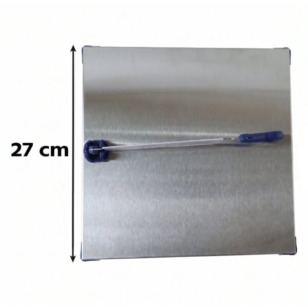 Stainless Steel 2 In 1 Cutting Chopping Board with Knife Finger Gua...