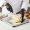Stainless Steel 2 In 1 Cutting and Chopping Board with Built In Kni...
