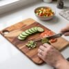 Wooden Chopping Board and Cutting Board for Kitchen 10 x 14 Inch (1...