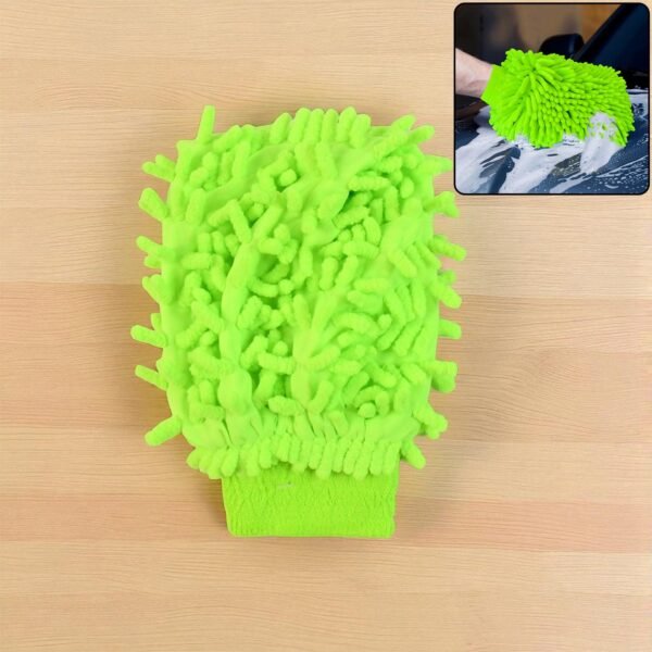 Microfiber Car Wash Glove – Scratch-Free Deep Cleaning