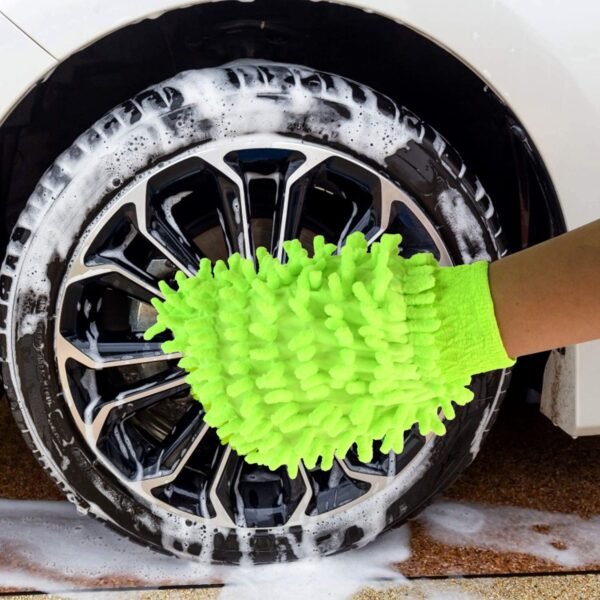 Microfiber Car Wash Glove – Scratch-Free Deep Cleaning
