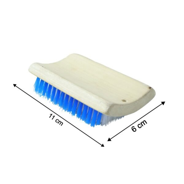 Hard Bristle Cleaning Brush – Durable Wooden Handle for Tough Scrubbing