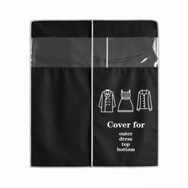 Hanging Garment Dust Cover – Keeps Clothes Neat & Dust-Free