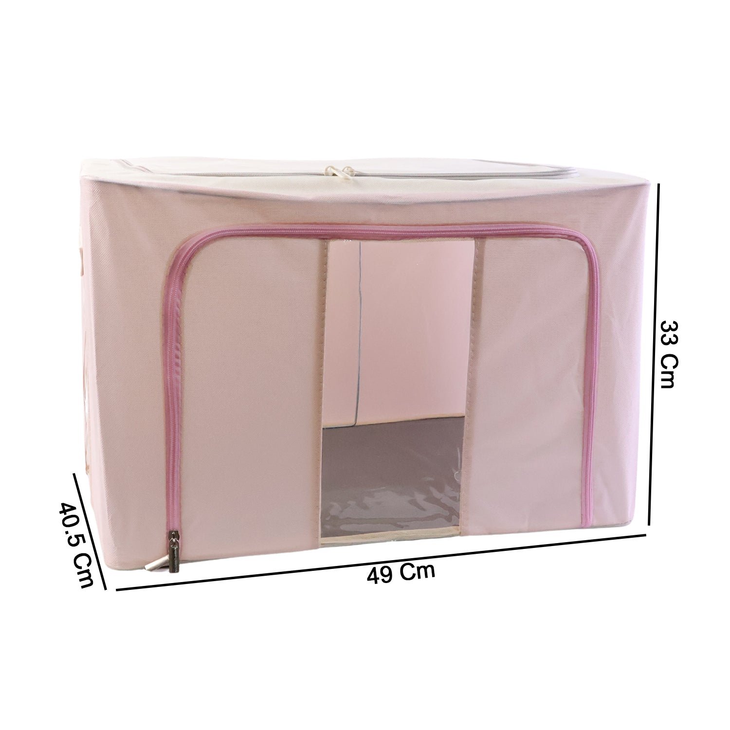 Foldable Fabric Clothes Storage Organizer Box - Space-Saving Design